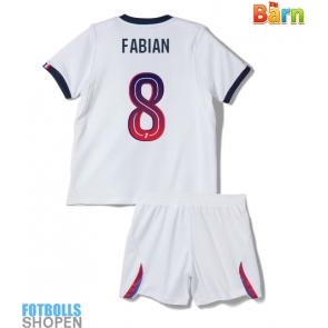 Billiga Paris Saint-Germain Fabian Ruiz #8 Bortatröja Barn 2026-27 Kortärmad (+ Korta byxor)